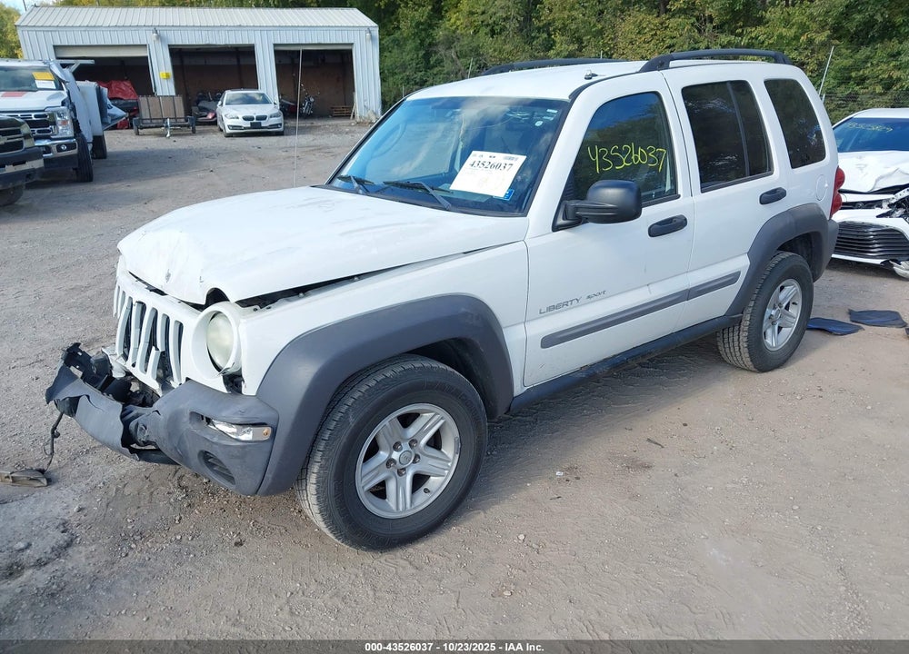 2003 LIBE JEEP RTY SPORT VIN: 1J4GL48K73W513602
