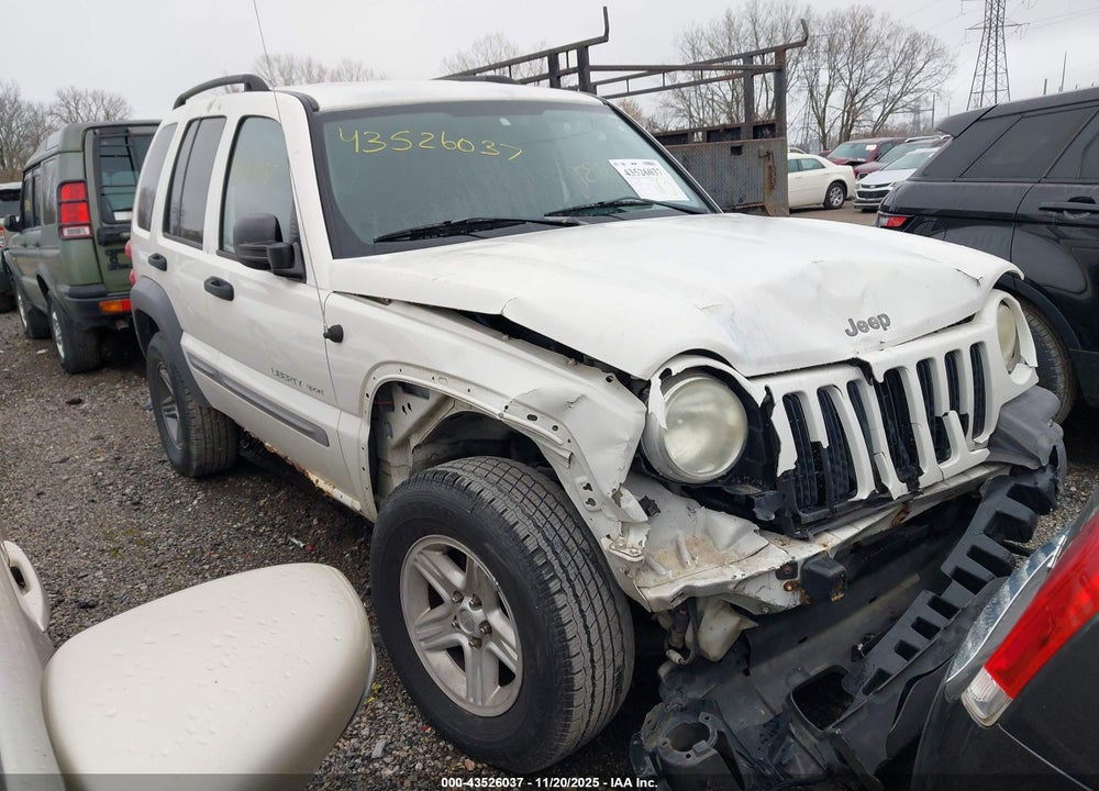 2003 LIBE JEEP RTY SPORT VIN: 1J4GL48K73W513602