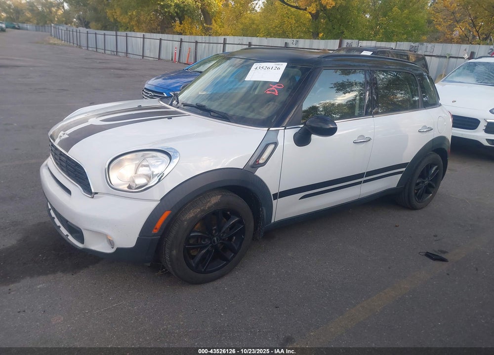 2014 MINI COUNTRYMAN COOPER S VIN: WMWZC5C57EWM18432