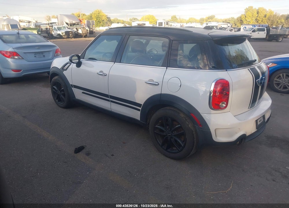 2014 MINI COUNTRYMAN COOPER S VIN: WMWZC5C57EWM18432