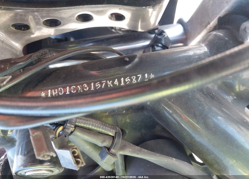 2007 HARLEY-DAVIDSON XL1200 VIN: 1HD1CX3157K415871