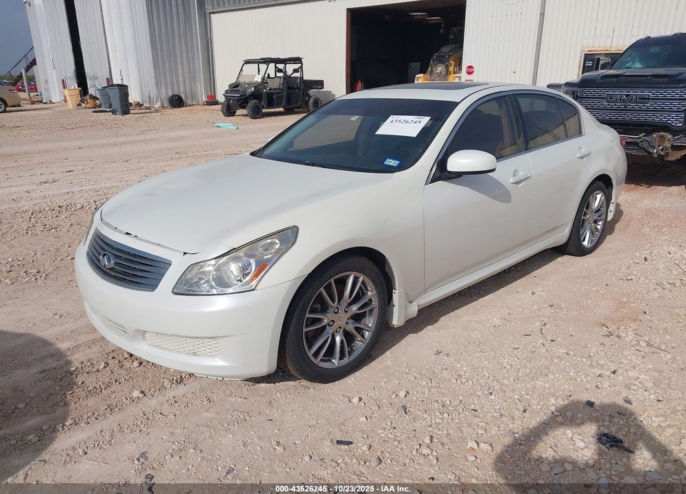 2007 INFINITI G35 VIN: JNKBV61E27M725494