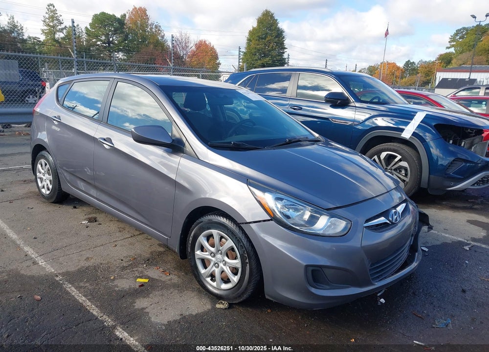 2014 HYUNDAI ACCENT GS VIN: KMHCT5AEXEU178389