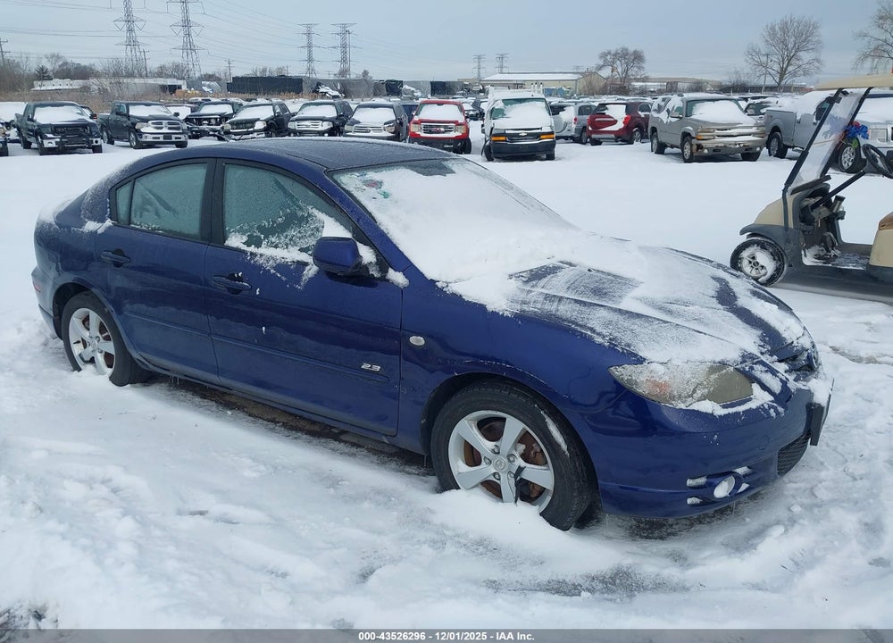 2006 MAZDA 3 S VIN: JM1BK323861420524
