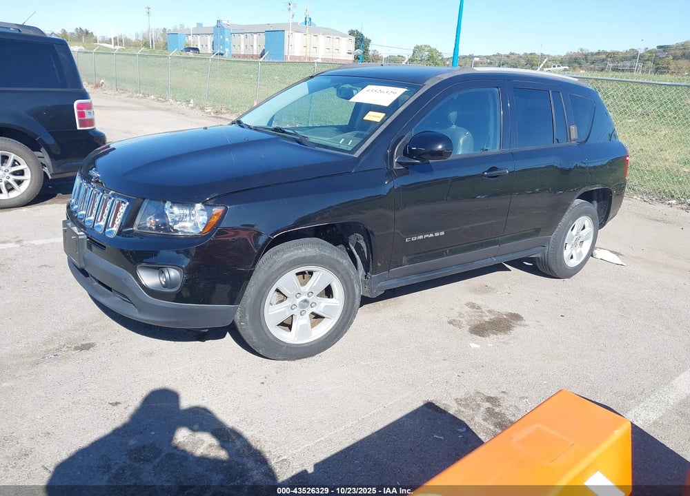 2016 JEEP COMPASS LATITUDE VIN: 1C4NJCEA7GD792625