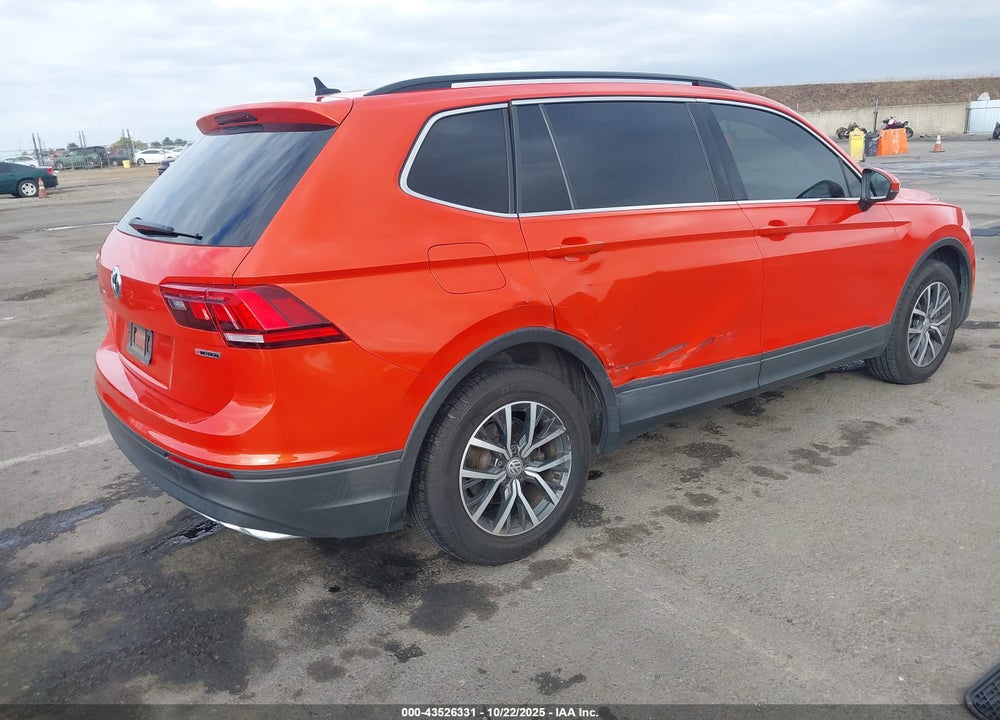 2019 VOLKSWAGEN TIGUAN 2.0T SE/2.0T SEL/2.0T SEL R-LINE/2.0T SEL R-LINE BLACK VIN: 3VV2B7AX8KM077045