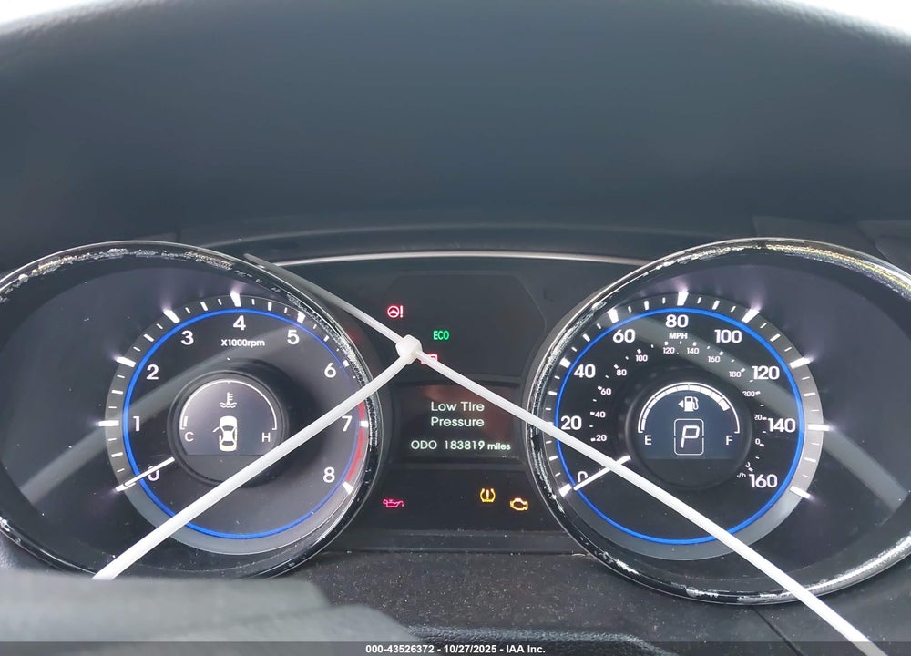 2014 HYUNDAI SONATA GLS VIN: 5NPEB4AC1EH908550
