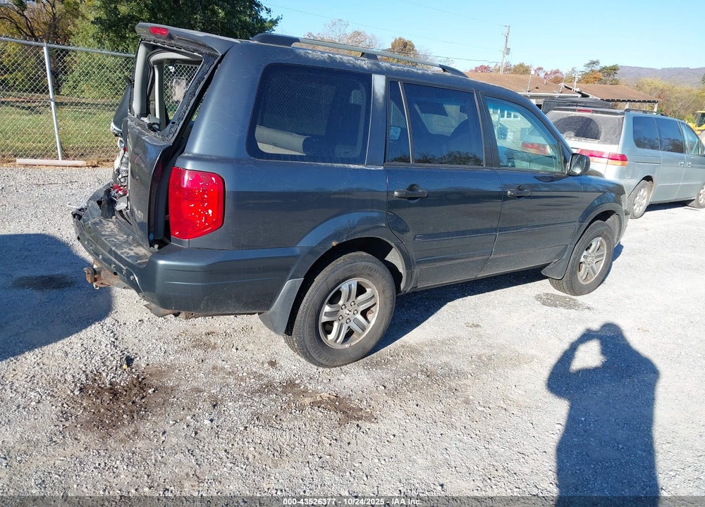 2004 HONDA PILOT EX-L VIN: 5FNYF18534B011265