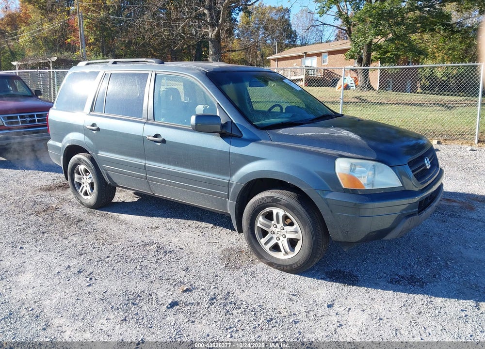 2004 HONDA PILOT EX-L VIN: 5FNYF18534B011265