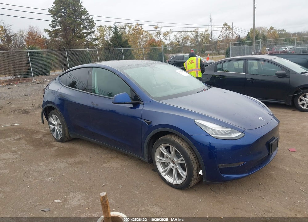 2021 TESLA MODEL Y LONG RANGE DUAL MOTOR ALL-WHEEL DRIVE VIN: 5YJYGDEE9MF060795