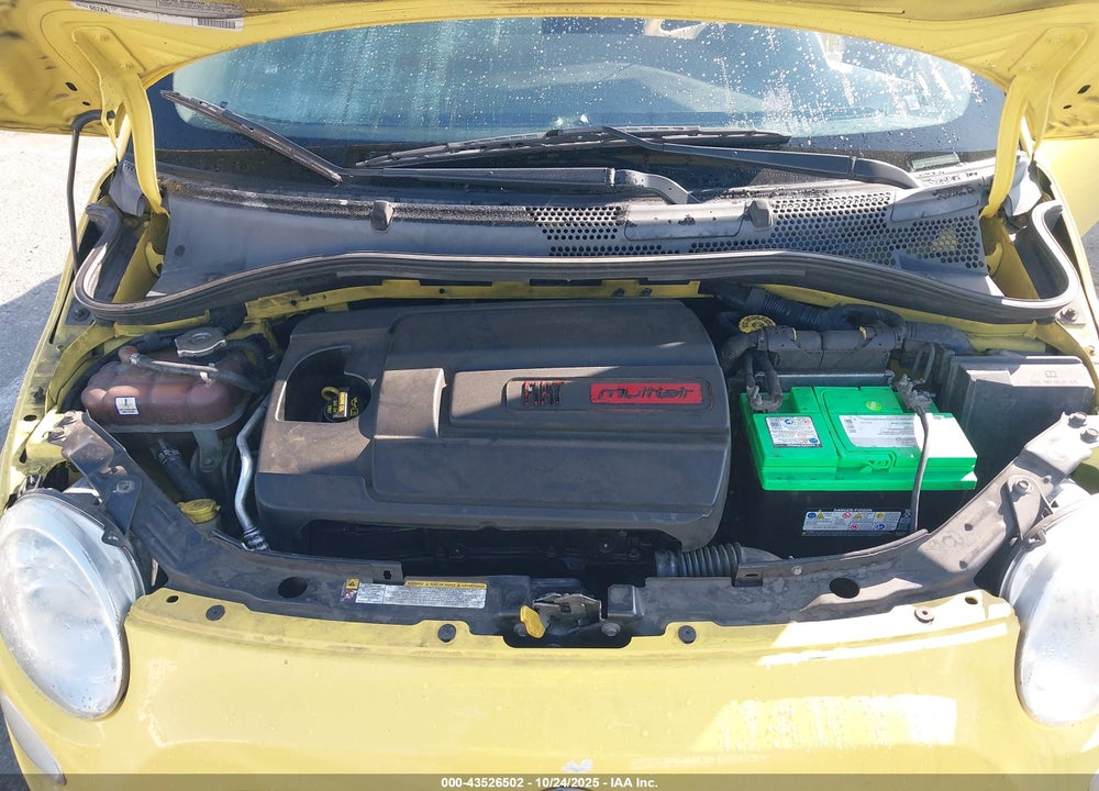2012 FIAT 500 VIN: 3C3CFFAR1CT223316