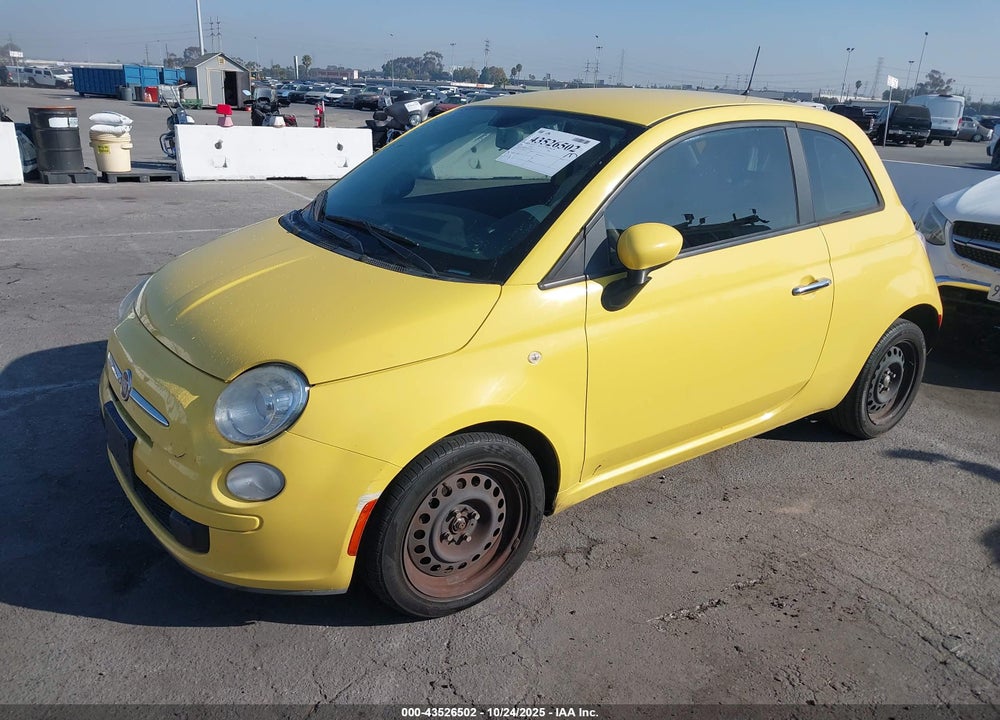 2012 FIAT 500 VIN: 3C3CFFAR1CT223316