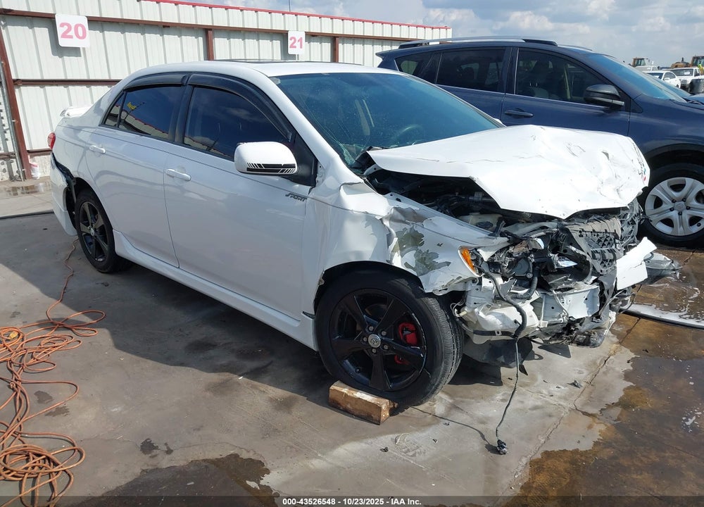 2011 TOYOTA COROLLA S VIN: 2T1BU4EE2BC645024