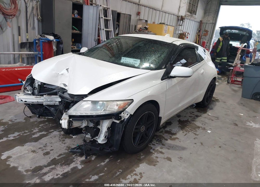 2013 HONDA CR-Z VIN: JHMZF1D62DS000780