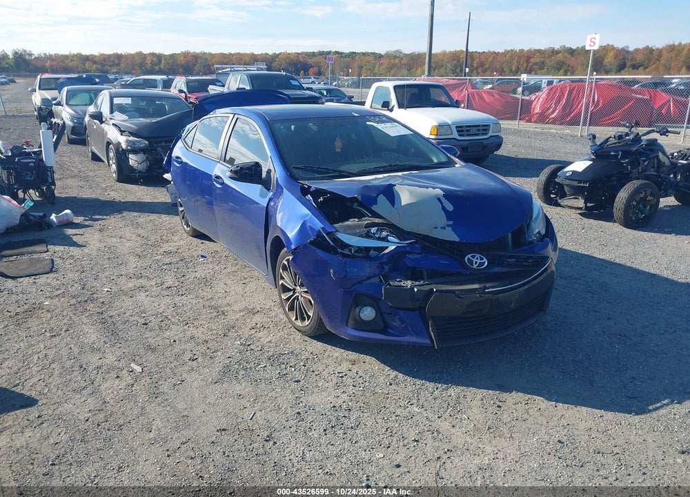2016 TOYOTA COROLLA S PLUS VIN: 5YFBURHE9GP405601