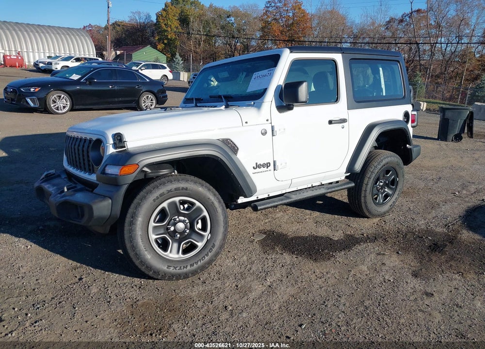2025 JEEP WRANGLER 2-DOOR SPORT 4X4 VIN: 1C4PJXAG7SW557942