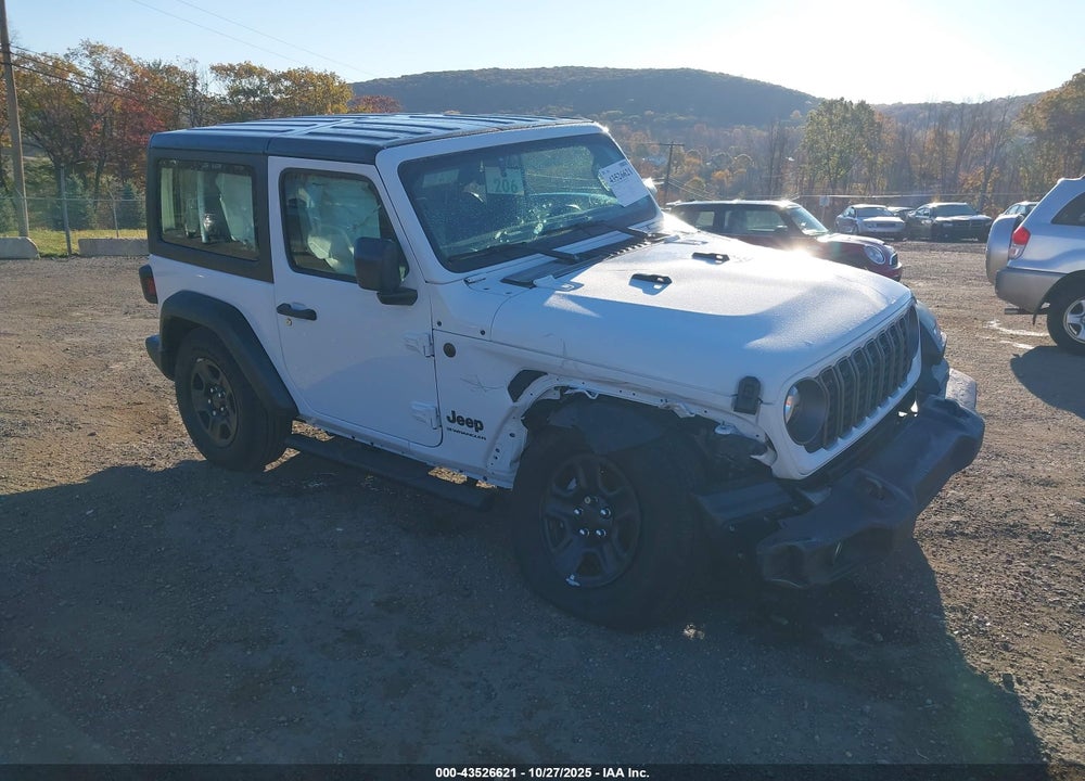 2025 JEEP WRANGLER 2-DOOR SPORT 4X4 VIN: 1C4PJXAG7SW557942