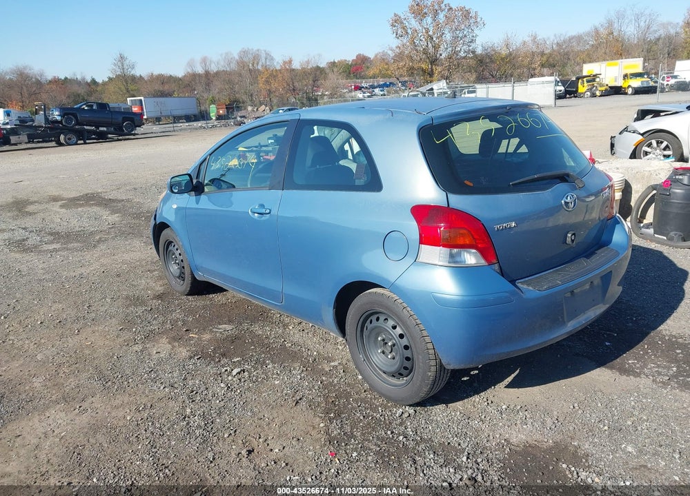 2009 TOYOTA YARIS VIN: JTDJT903895263122