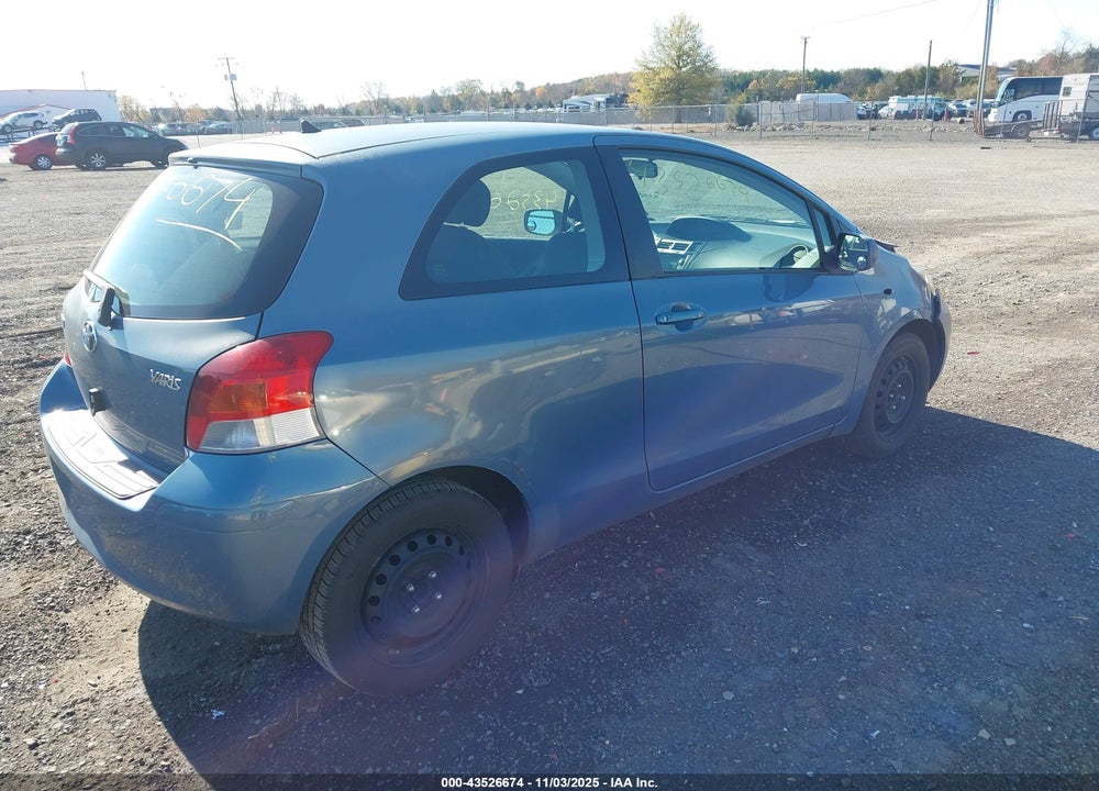 2009 TOYOTA YARIS VIN: JTDJT903895263122