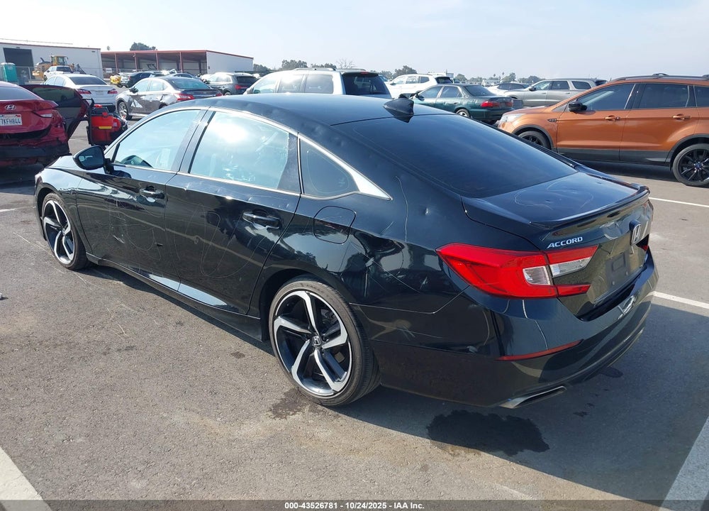 2021 HONDA ACCORD SPORT VIN: 1HGCV1F36MA092707