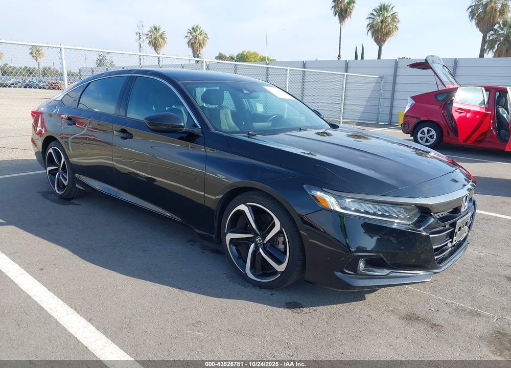 2021 HONDA ACCORD SPORT VIN: 1HGCV1F36MA092707