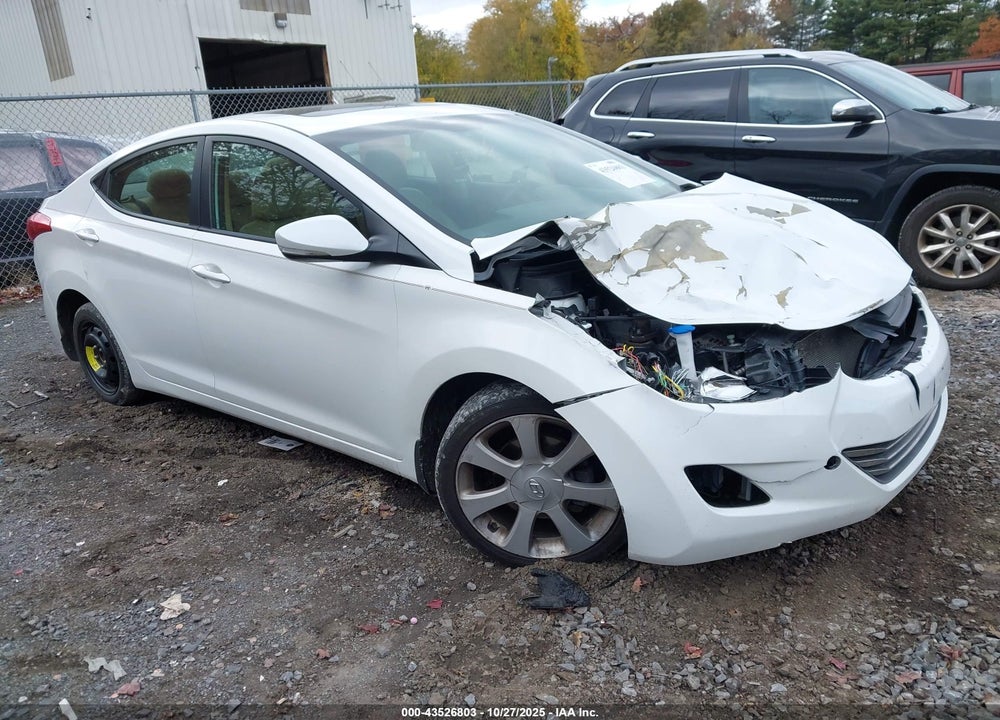 2013 HYUNDAI ELANTRA LIMITED VIN: 5NPDH4AEXDH266579