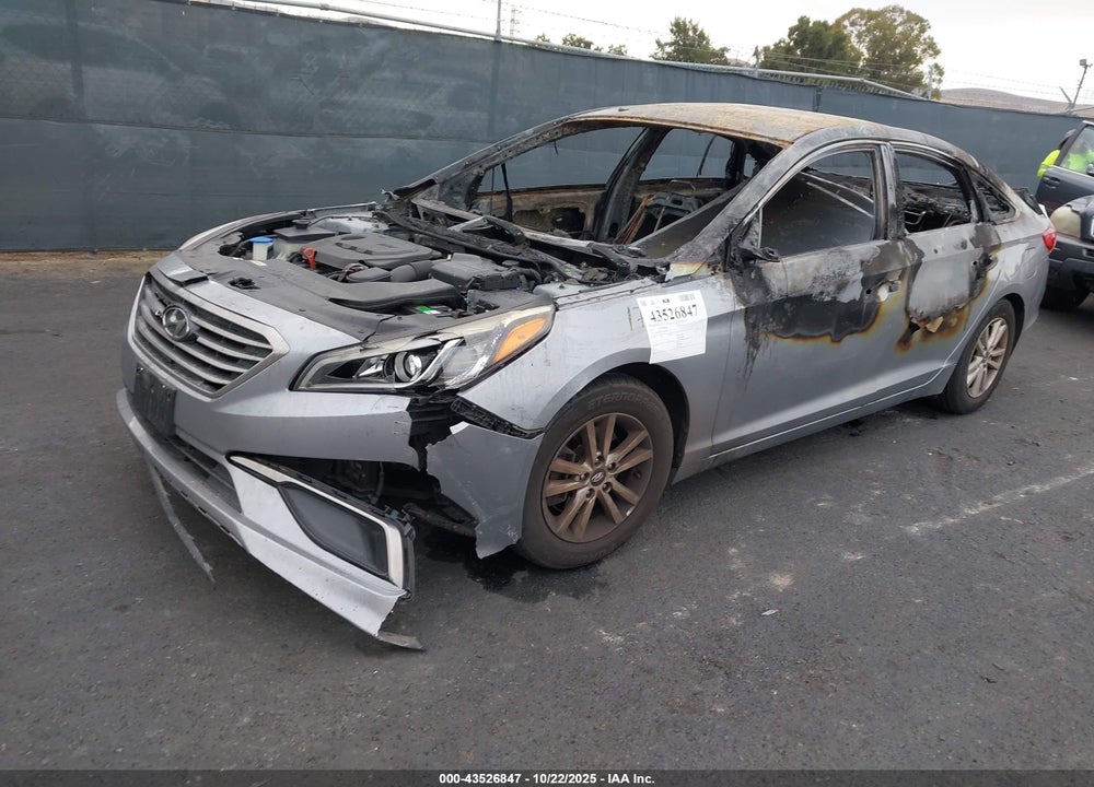 2016 HYUNDAI SONATA SE VIN: 5NPE24AF8GH280998