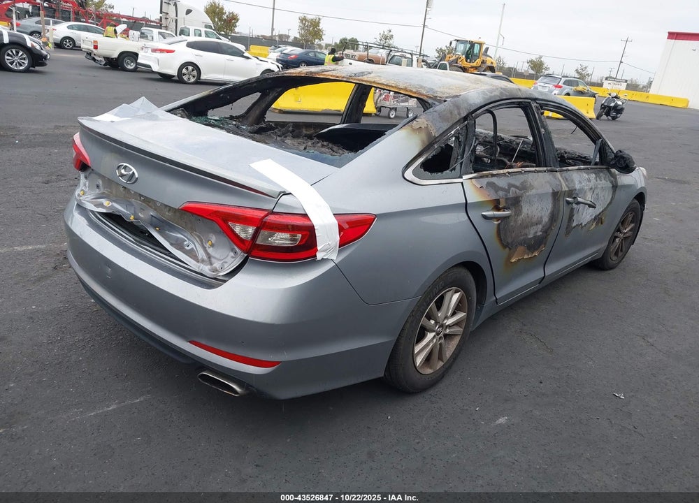 2016 HYUNDAI SONATA SE VIN: 5NPE24AF8GH280998