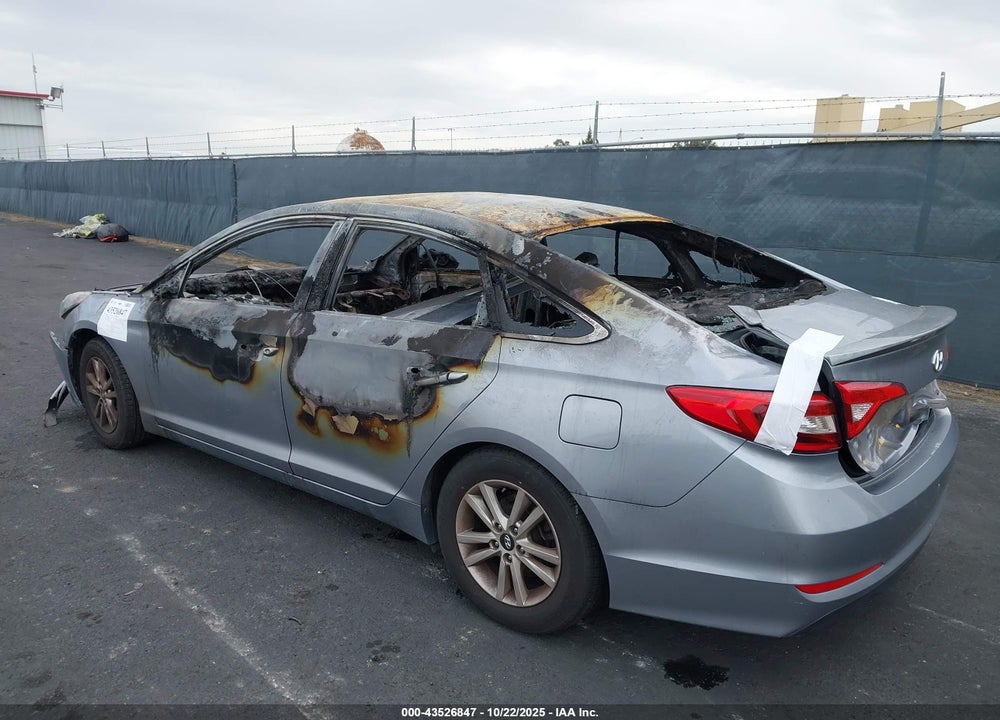 2016 HYUNDAI SONATA SE VIN: 5NPE24AF8GH280998