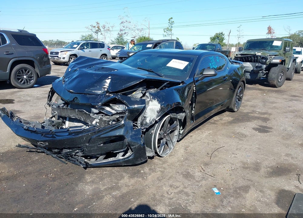 2019 CHEVROLET CAMARO 2SS VIN: 1G1FH1R76K0159612