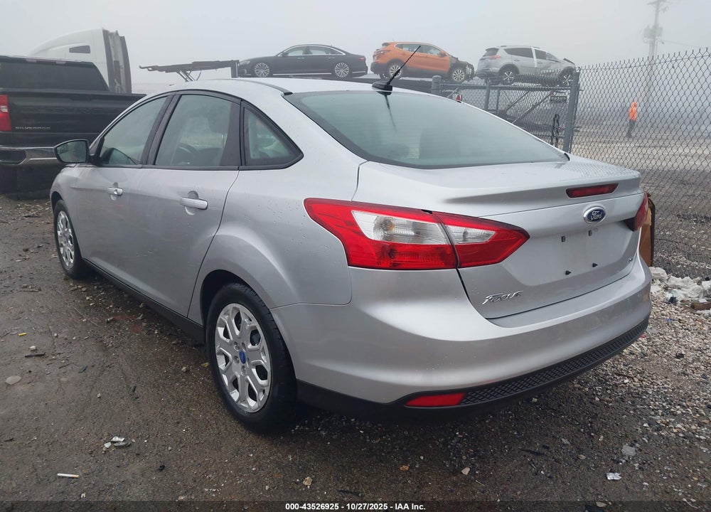 2012 FORD FOCUS SE VIN: 1FAHP3F22CL112316