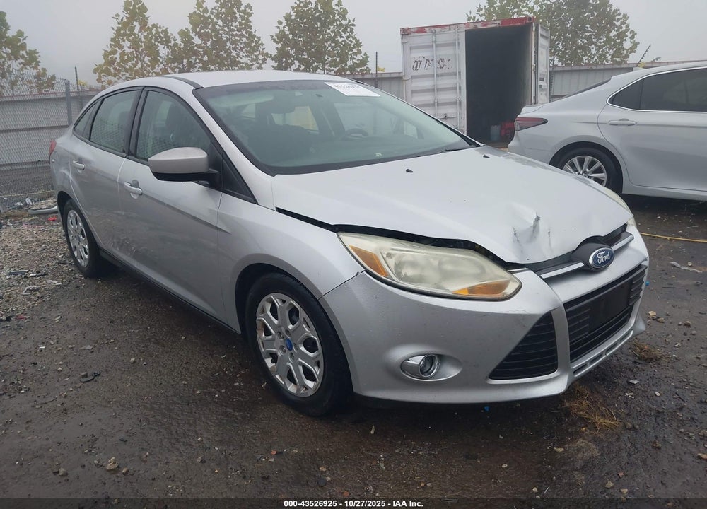 2012 FORD FOCUS SE VIN: 1FAHP3F22CL112316