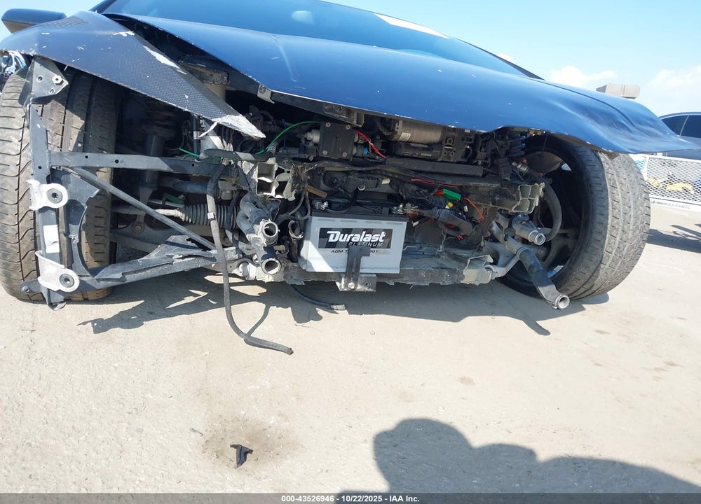 2015 LAMBORGHINI HURACAN VIN: ZHWUC1ZF7FLA00780