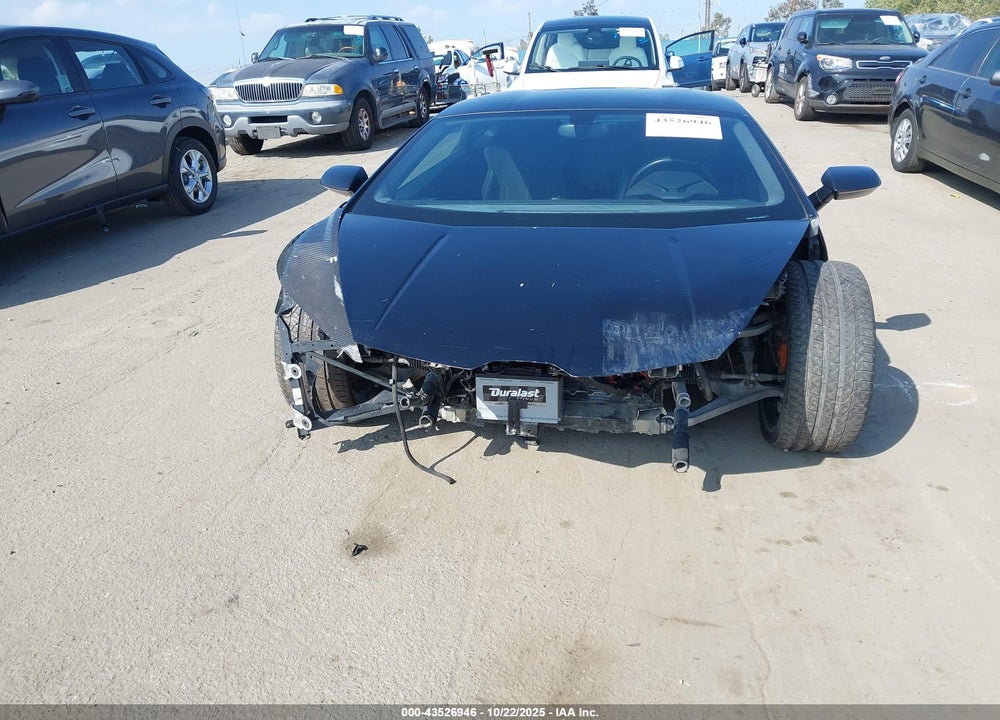 2015 LAMBORGHINI HURACAN VIN: ZHWUC1ZF7FLA00780