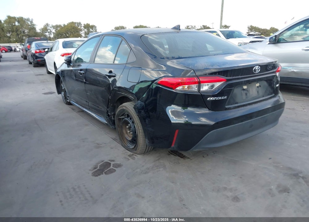 2025 TOYOTA COROLLA VIN: 5YFB4MDE3SP255521