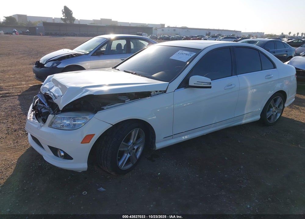 2010 MERCEDES-BENZ C CLASS VIN: WDDGF5EB8AR120555