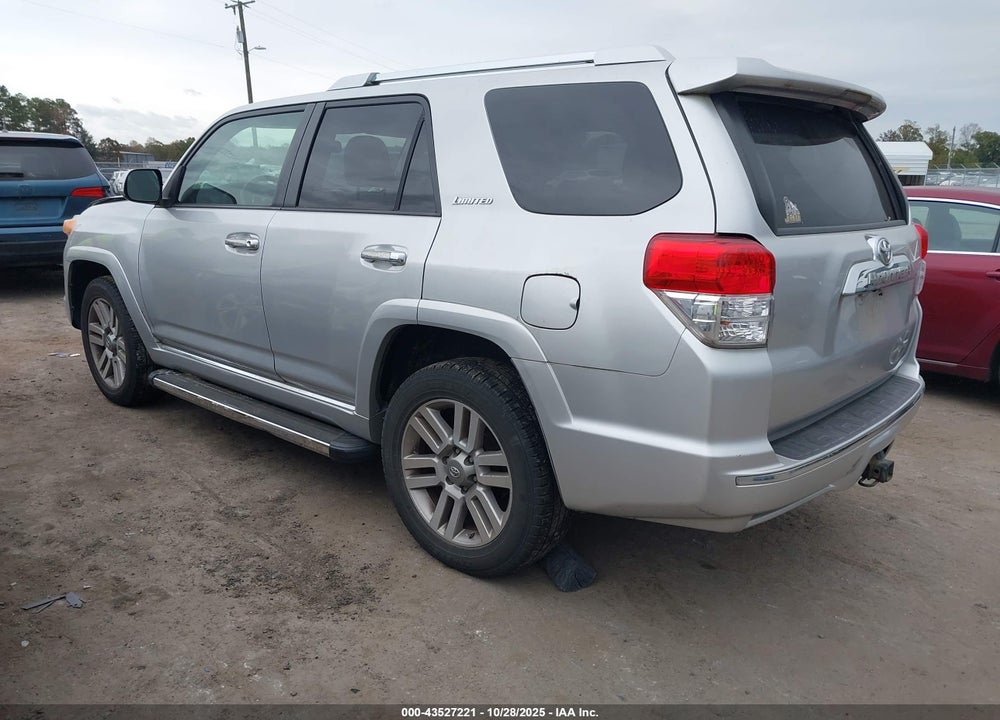 2011 TOYOTA 4RUNNER LIMITED V6 VIN: JTEBU5JR9B5036651