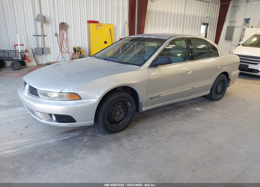 2003 MITSUBISHI GALANT VIN: 4A3AA46G63E203752