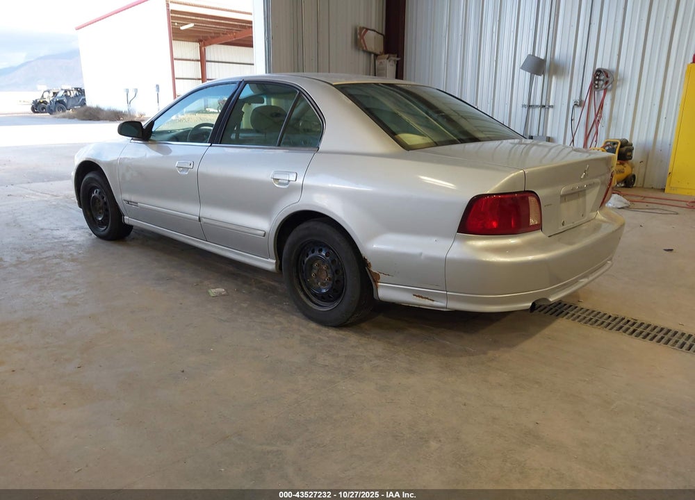 2003 MITSUBISHI GALANT VIN: 4A3AA46G63E203752