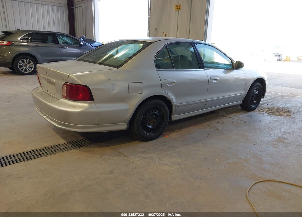 2003 MITSUBISHI GALANT VIN: 4A3AA46G63E203752