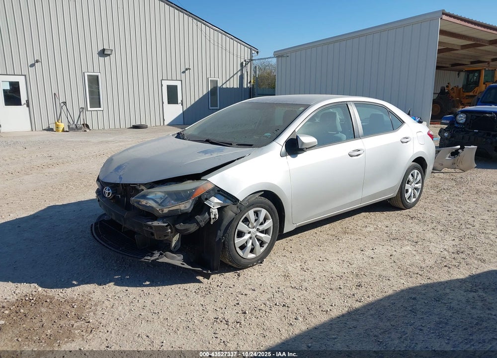 2016 TOYOTA COROLLA LE VIN: 5YFBURHE5GP499086