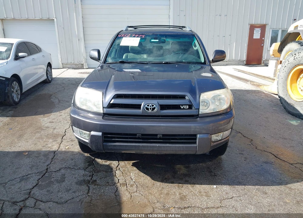 2004 TOYOTA 4RUNNER LIMITED V8 VIN: JTEZT17RX40014837