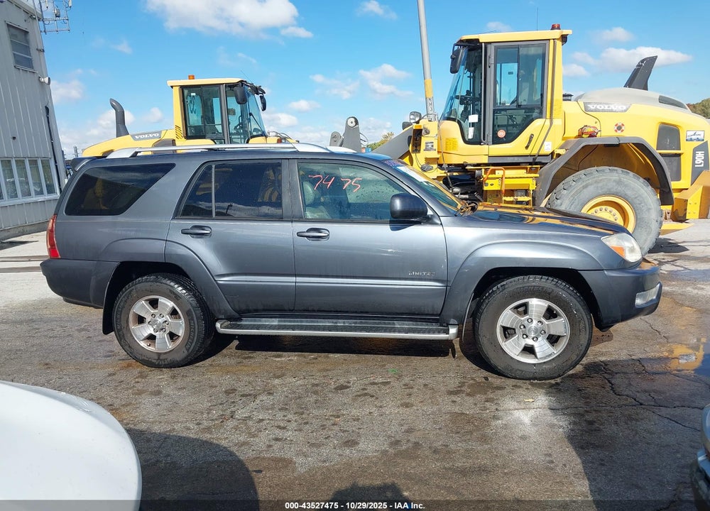 2004 TOYOTA 4RUNNER LIMITED V8 VIN: JTEZT17RX40014837