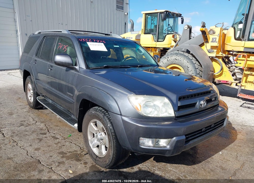 2004 TOYOTA 4RUNNER LIMITED V8 VIN: JTEZT17RX40014837
