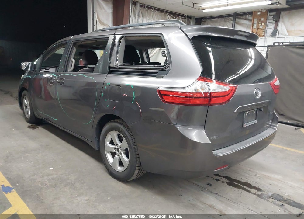 2016 TOYOTA SIENNA VIN: 5TDKK3DC5GS742135