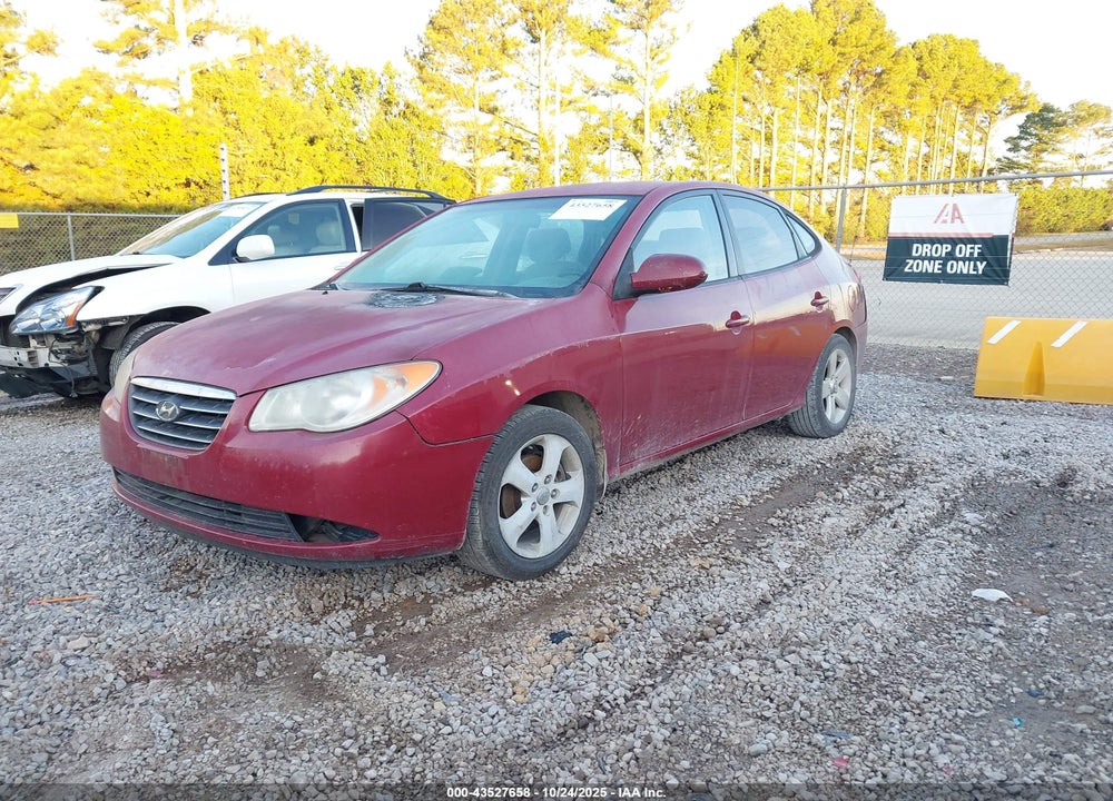 2007 HYUNDAI ELANTRA VIN: KMHDU46D67U052478