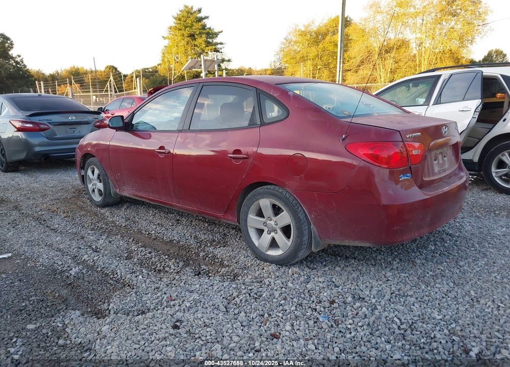 2007 HYUNDAI ELANTRA VIN: KMHDU46D67U052478