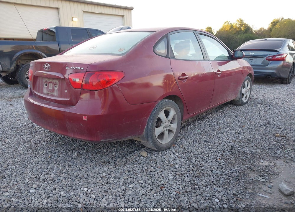 2007 HYUNDAI ELANTRA VIN: KMHDU46D67U052478