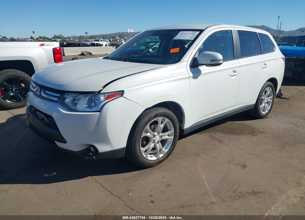 2014 MITSUBISHI OUTLANDER VIN: JA4AD3A37EZ013280