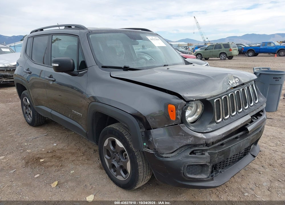 2017 JEEP RENEGADE SPORT 4X4 VIN: ZACCJBAB3HPG42742